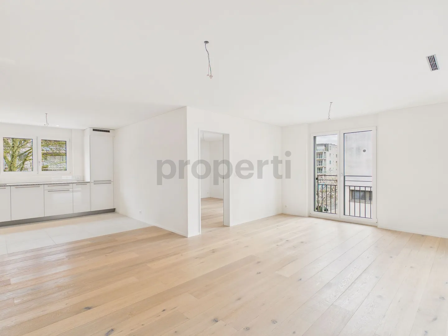 Moderne 3.5-Zimmer-Wohnung mit Balkon in Affoltern - Photo 2 sur 12