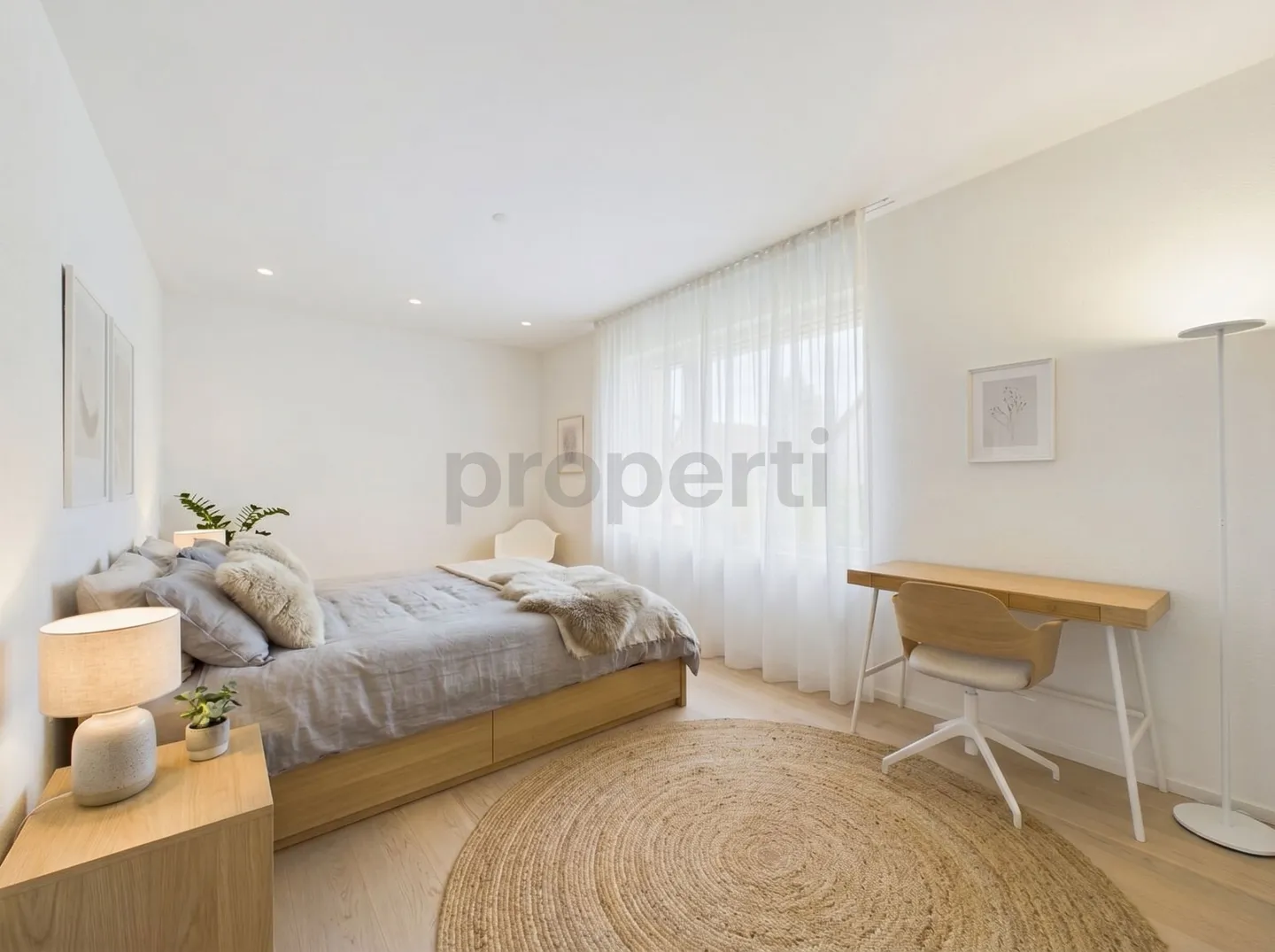 Appartement de jardin exclusif de 4,5 pièces avec loggia, terrasse et jardin privé - Photo 7 sur 10