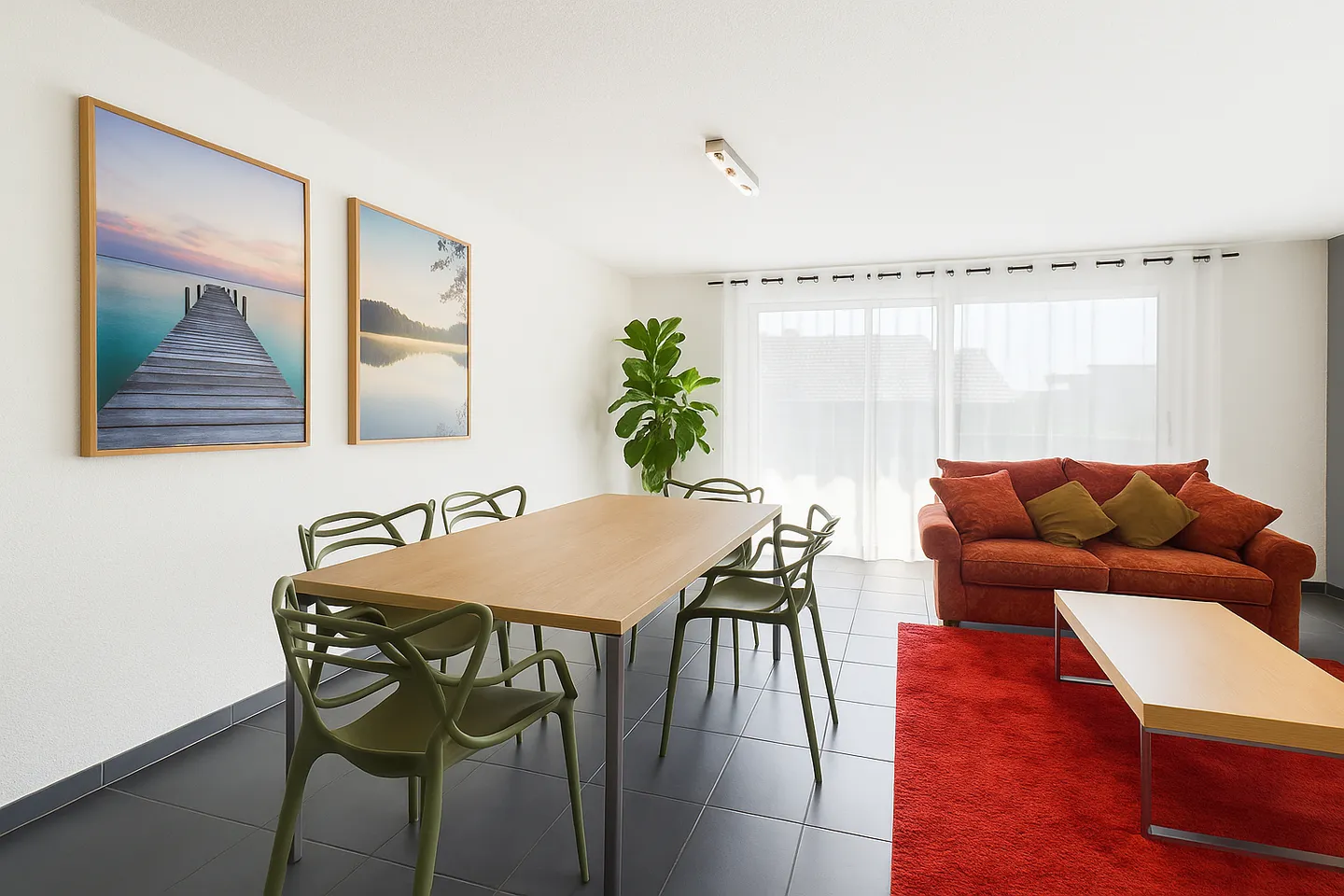 Contemporary semi-detached house in Lully - Comfort, space and elegance - Photo 4 of 13