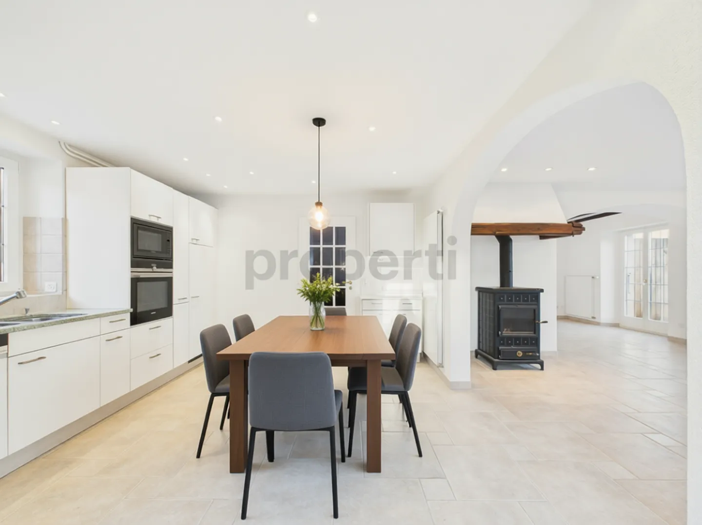 Magnificent Character House renovated in the Heart of Collex-Bossy Village Charm, comfort and Mont-Blanc view - Photo 6 of 13