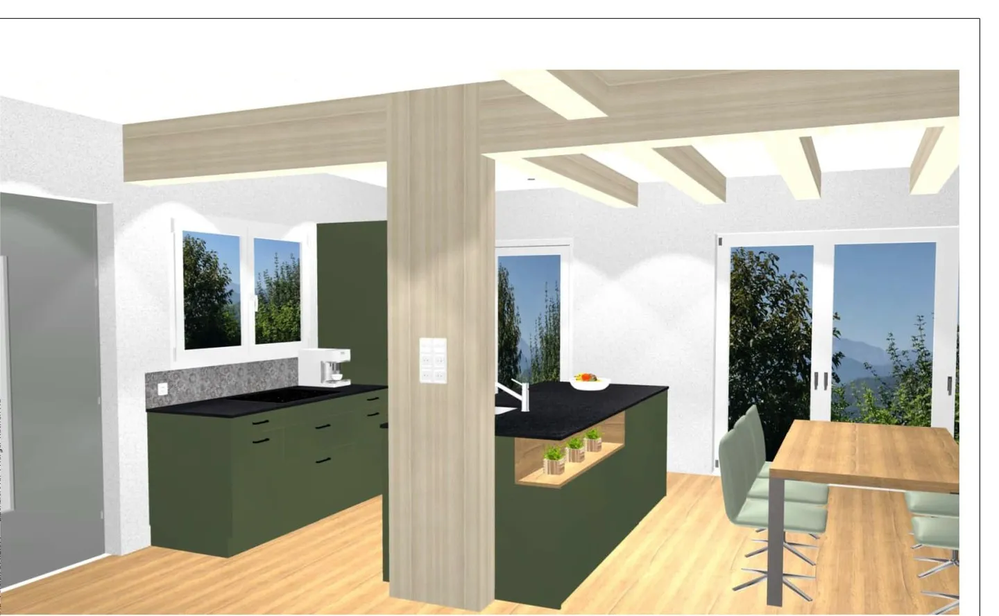 Moderne 5.5-Zimmer-Maisonette mit Sitzplatz in Silenen- Neubau 2026 - Foto 6 von 11