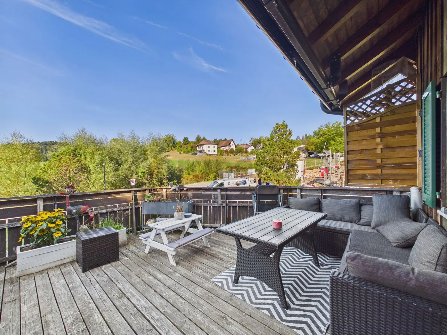 Appartamento 3.5 locali con terrazza sud-ovest e giardino privato spazioso a Madetswil - Foto 9 di 13