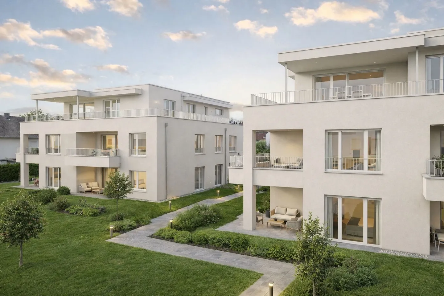 Appartement moderne de 5,5 pièces avec balcon à Oberbüren (A3) - Photo 1 sur 5