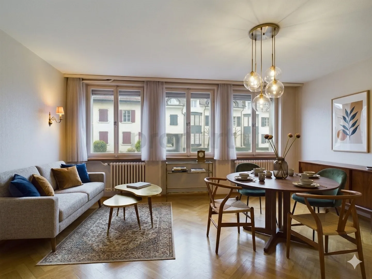 Charming 5.5-room terraced house in rural surroundings - Photo 1 of 11