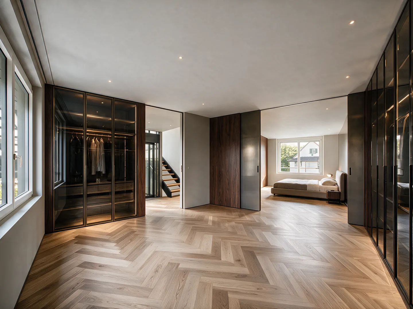 Kilchbergs Split-Level-Highlight: Spektakuläres Luxus-Haus mit Pool, Fitness &amp; Smart Home - Photo 5 sur 10