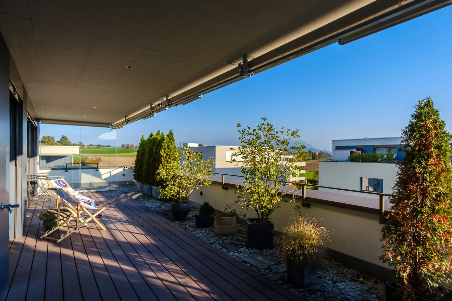 Appartement penthouse exclusif de 3,5 pièces en standard de propriété avec vue sur le Pilatus - Photo 11 sur 12