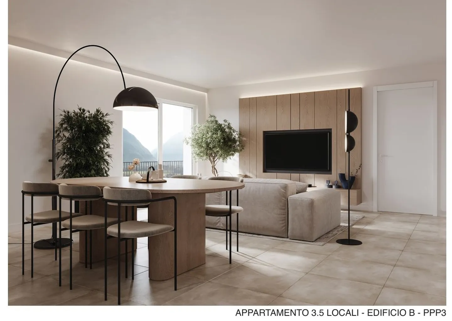 New residential complex Sassa in Gnosca - For sale new 4.5 rooms + studio - Photo 2 of 6