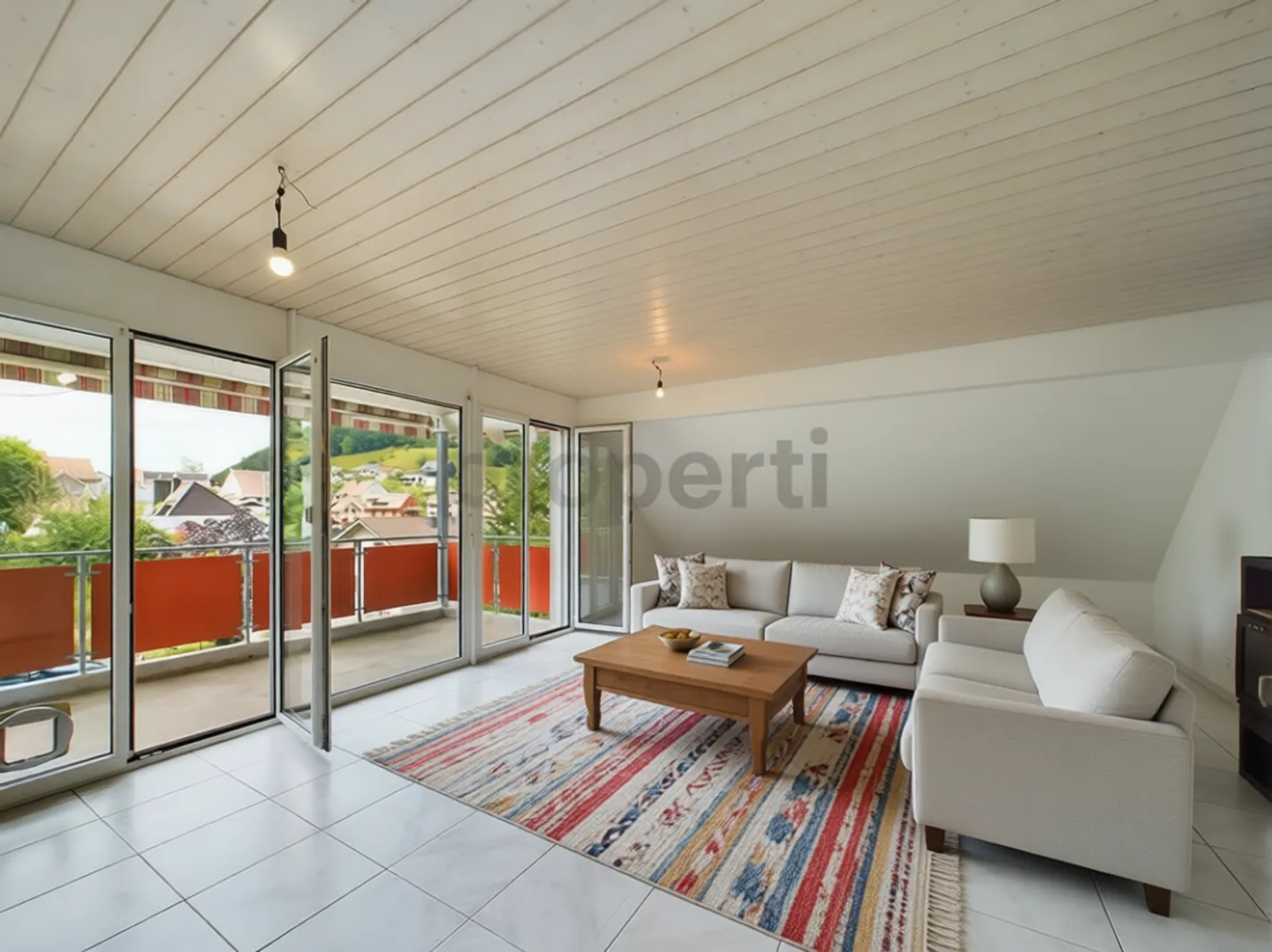 Moderno attico di 2,5 stanze con balcone, Grindel - Foto 2 di 10