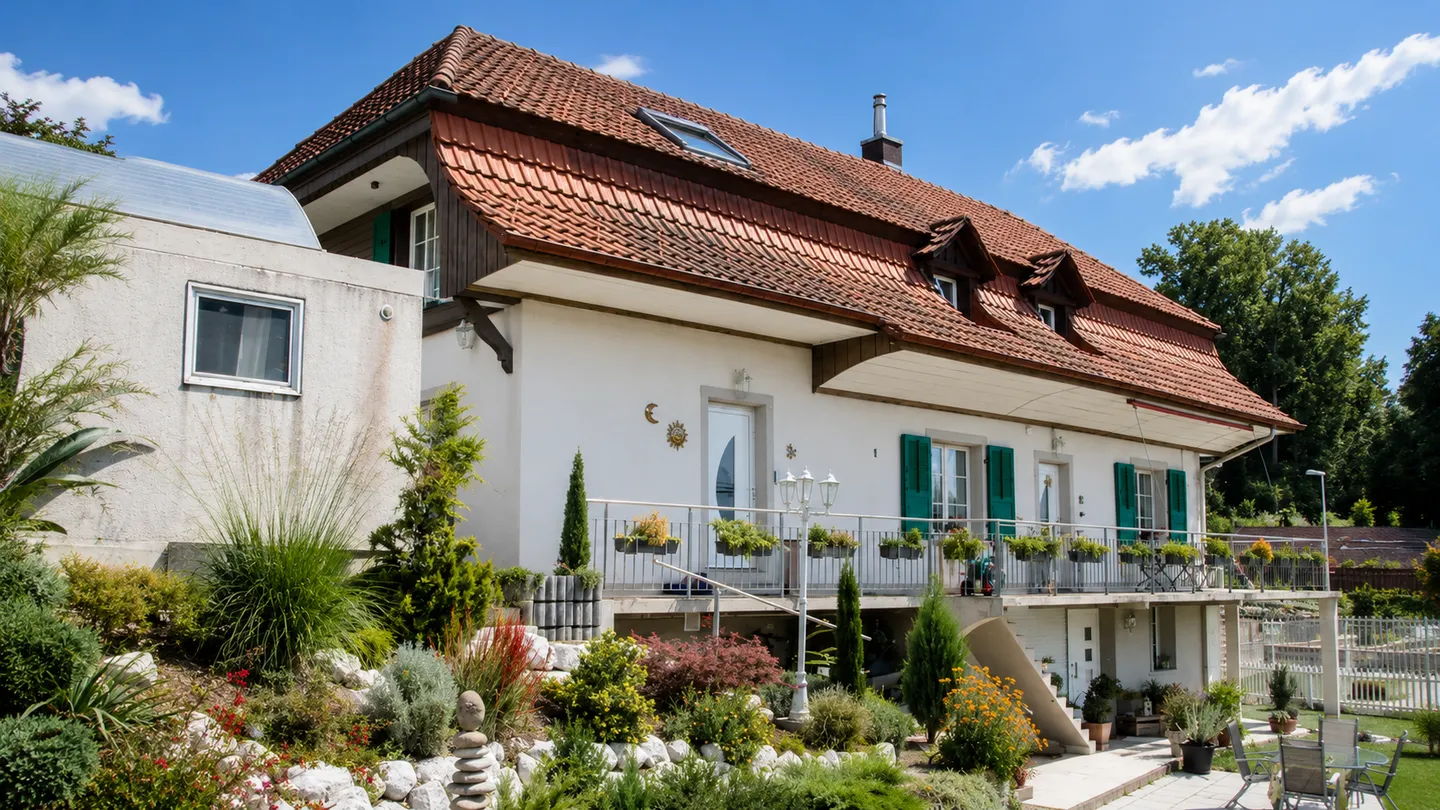 Gemütliches Zuhause mit eigenem Sitzplatz und Waschturm - Foto 5 von 6