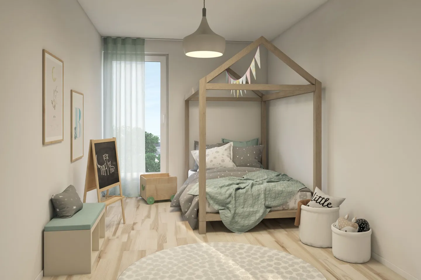 Helle und moderne 4.5-Zimmer Wohnung in Grenchen - Neubau 2024 - Foto 7 von 10