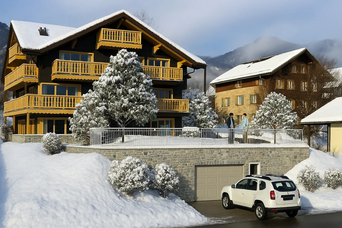 Charme Alpin &amp; Grands Espaces LOT 4 : Magnifique 4.5 Pièces au 1er Étage - Photo 1 of 9