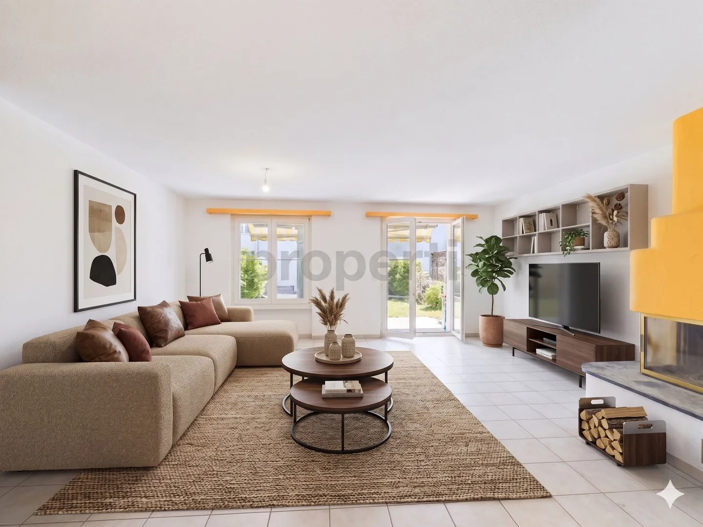 Maison de ville spacieuse de 6,5 pièces dans une tranquillité rurale - Photo 1 sur 13