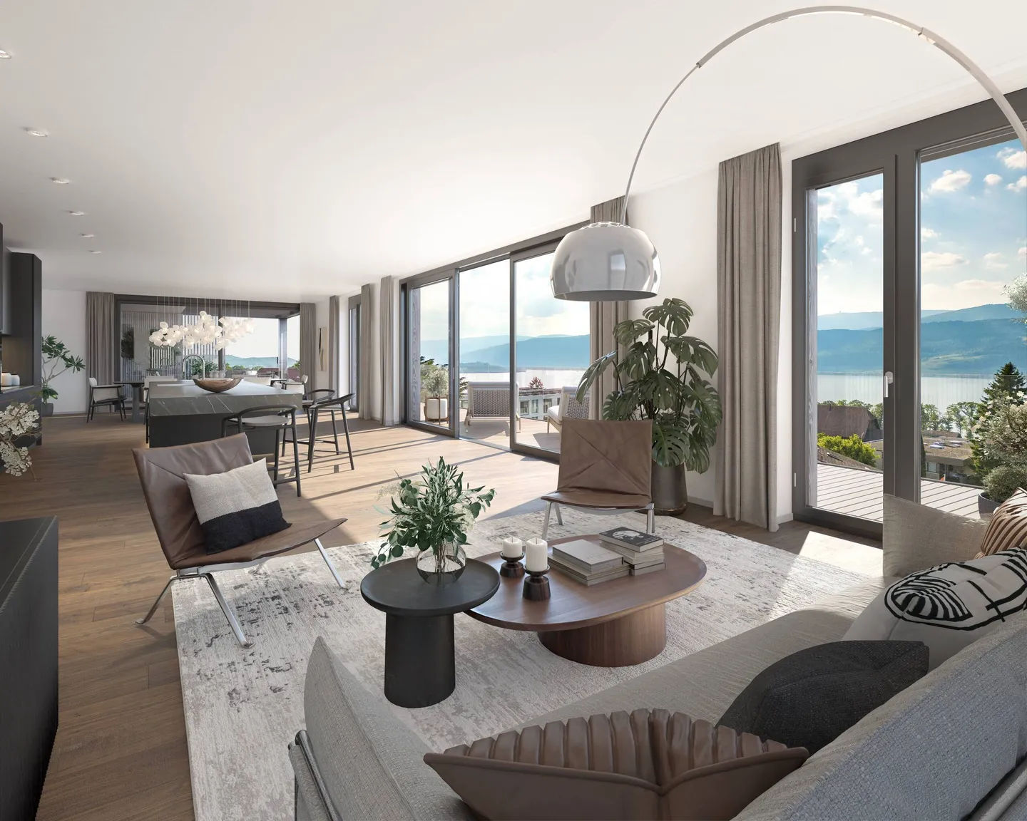 Exclusive New Apartment with Terrace and Unique Architecture at Lake Biel - Photo 2 of 5