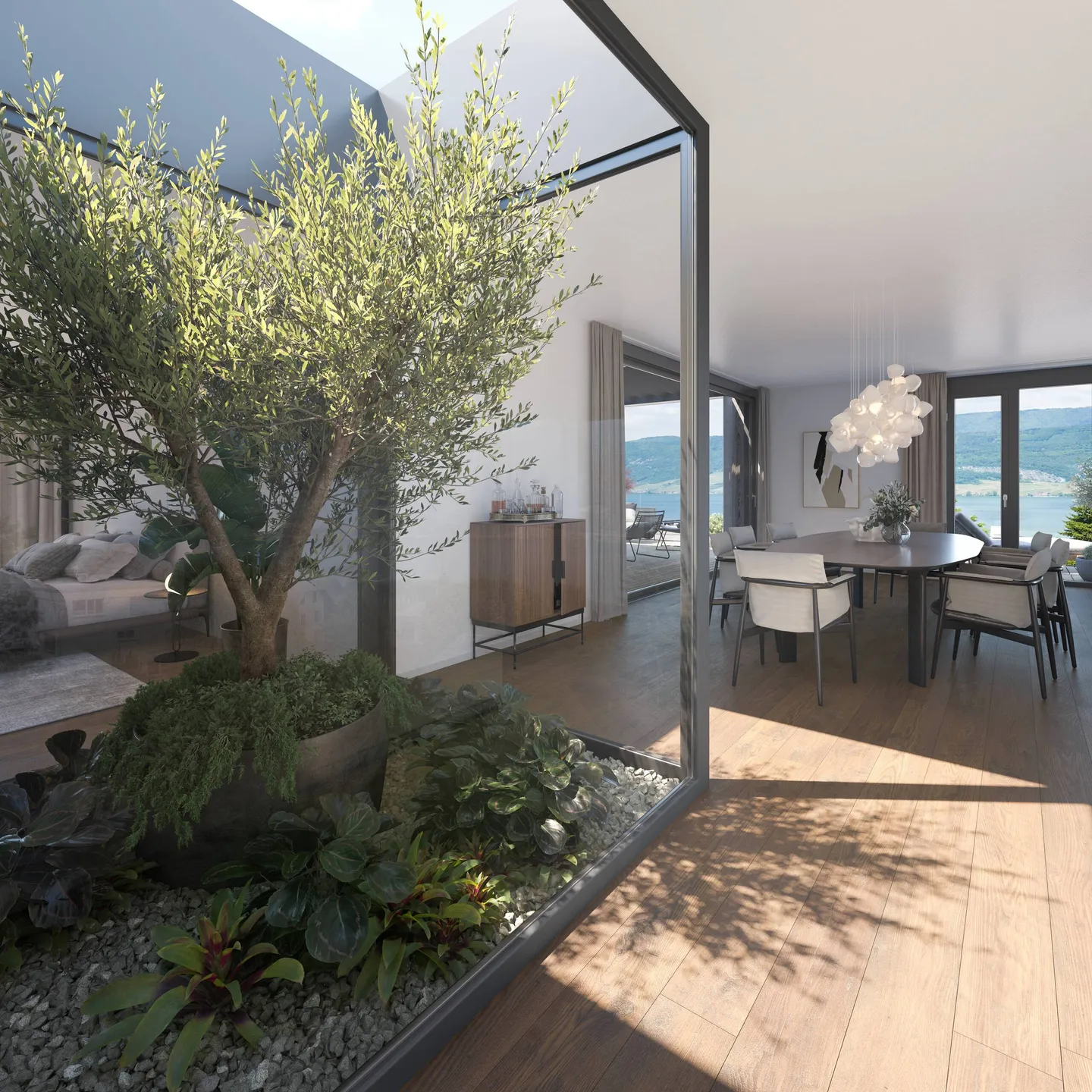 Exclusive New Apartment with Terrace and Unique Architecture at Lake Biel - Photo 5 of 5