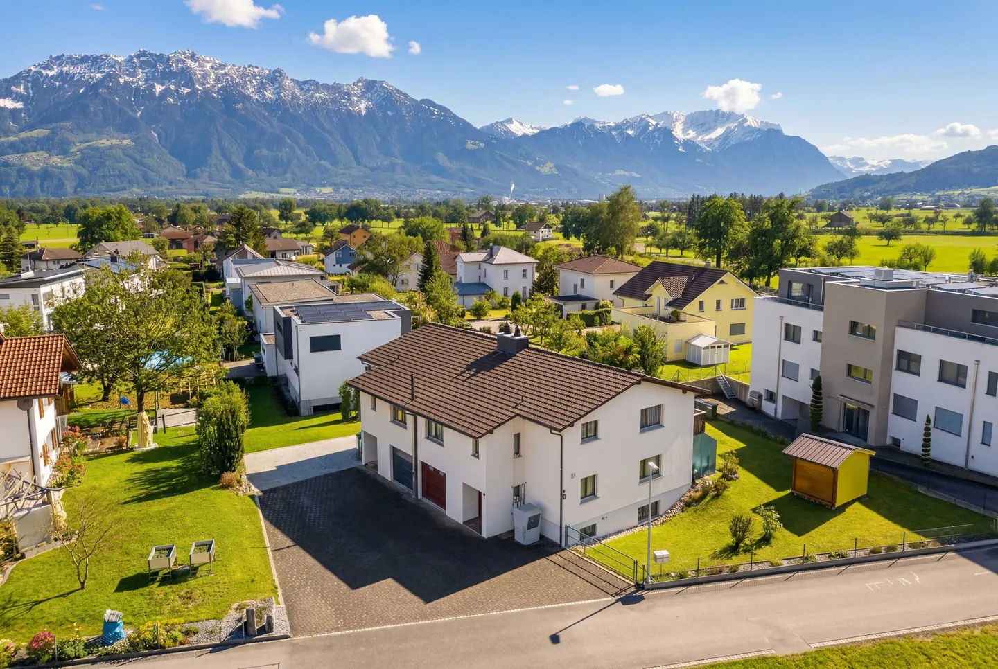 Charmantes Doppelhaus in Gams - Foto 1 von 5