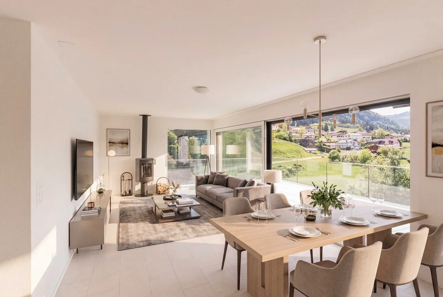 EXKLUSIVES WOHNEN IN PLASSELB &amp; 8211; MODERNE 4.5 ZIMMER ATTIKAWOHNUNG - Foto 1 von 5