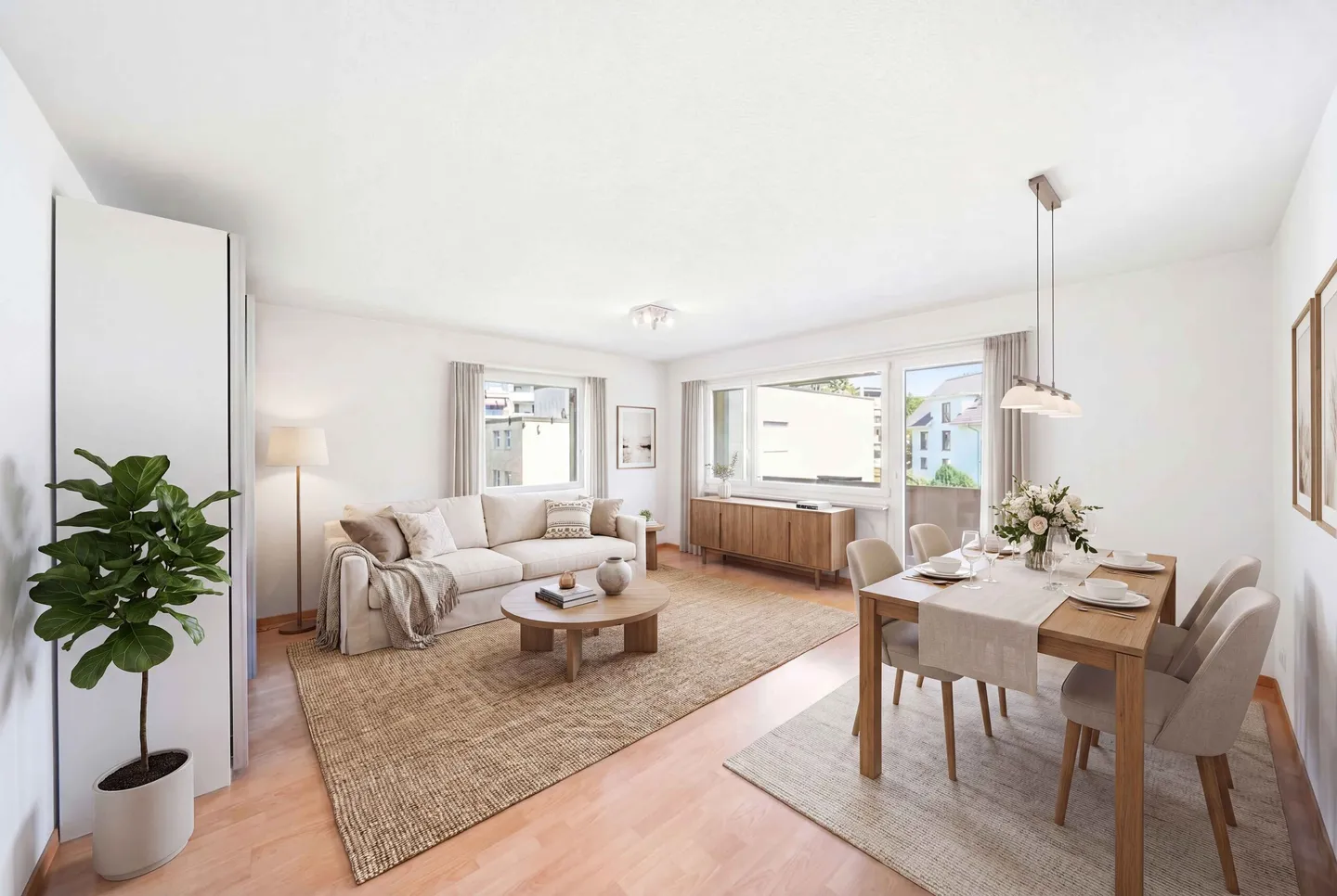 ÜBERRASCHEND VIEL PLATZ &amp; 8211; 2.5 ZIMMER AUF 63 M² - Photo 1 sur 5