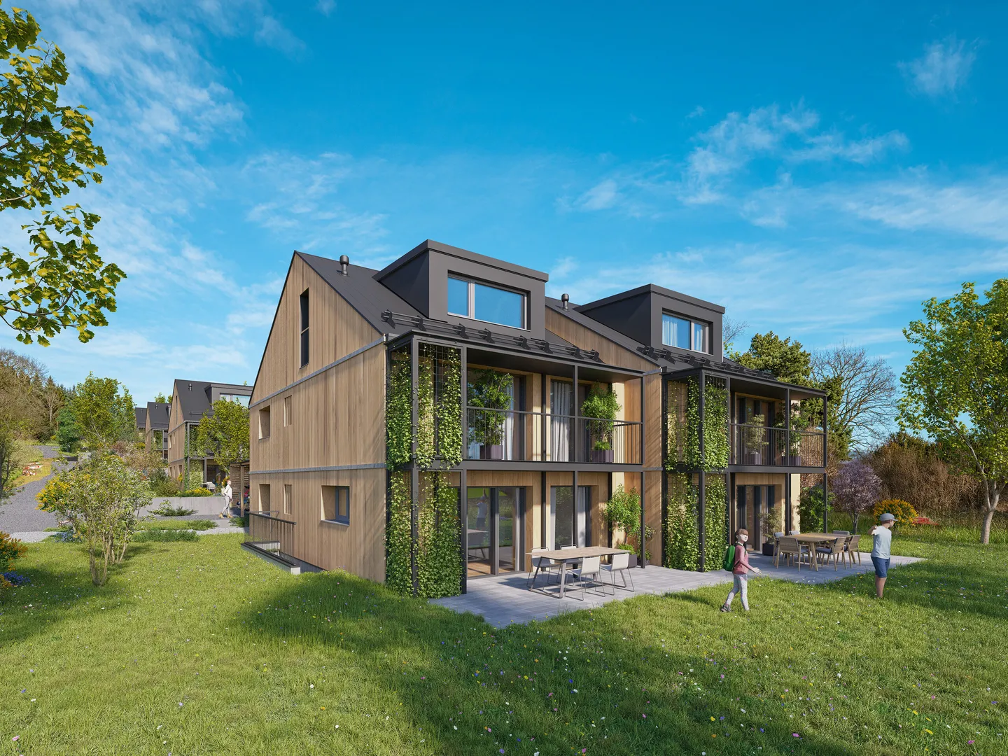 SINGLE FAMILY HOUSE C1 – YOUR HOME WITH A VIEW OF THE ALPS AND CHARM - Photo 1 of 5