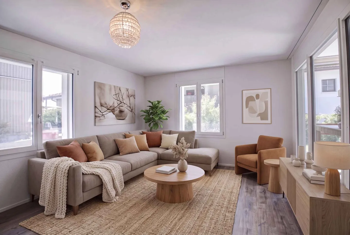 Stylish 4.5 Room Garden Apartment with Terrace - Photo 2 of 5