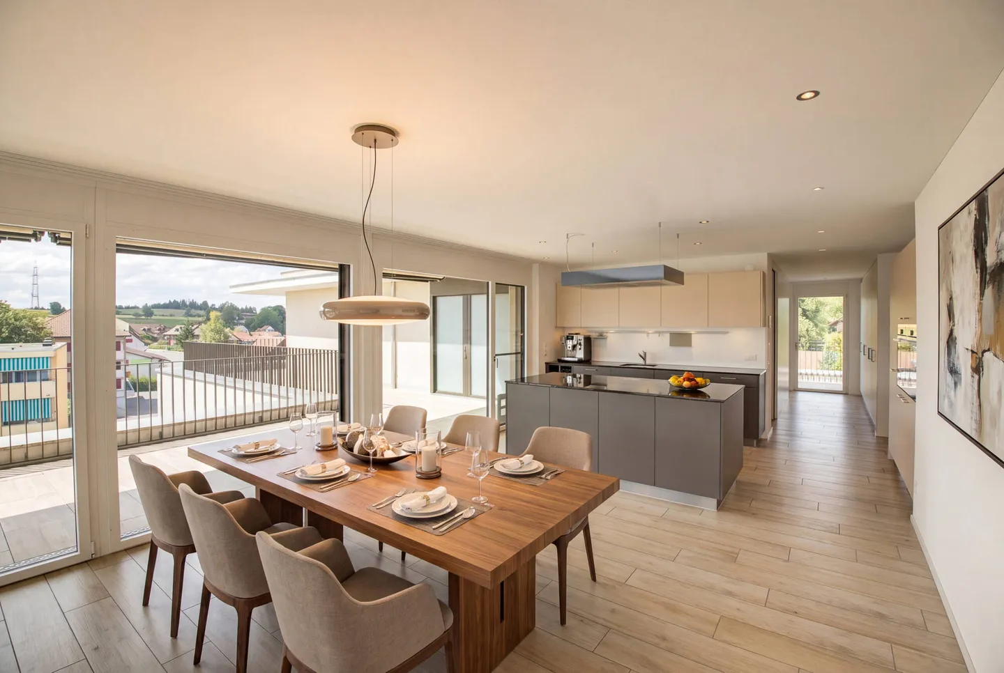 Bijou penthouse de 148 m² avec terrasse de 137 m² et sauna extérieur - Photo 4 sur 5