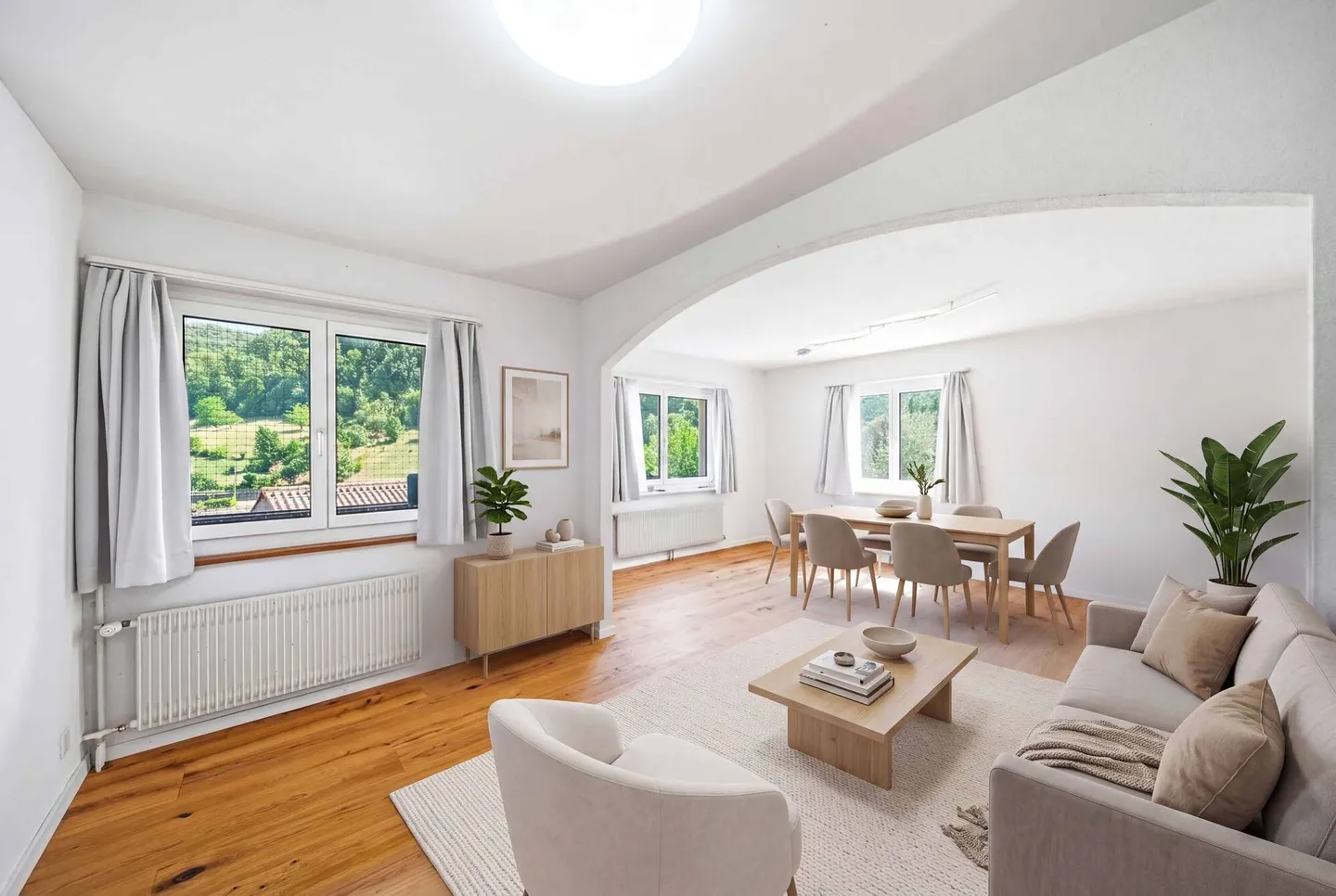 Well-maintained, detached 4.5-room single-family house with a wide view - Photo 5 of 5