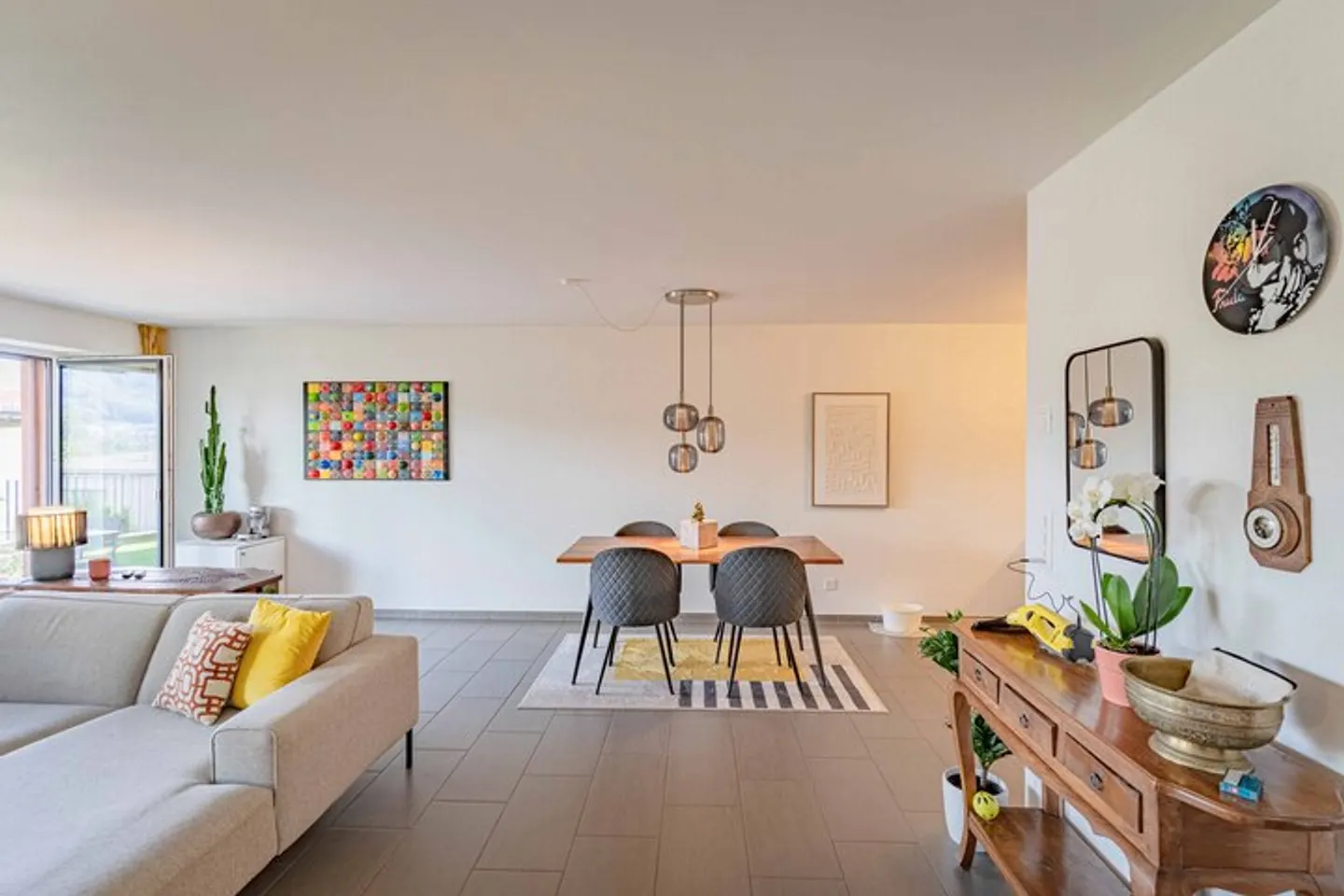 WOHNEN MIT 85 M² TERRASSE NAHE AM HALLWILERSEE - Foto 3 von 8