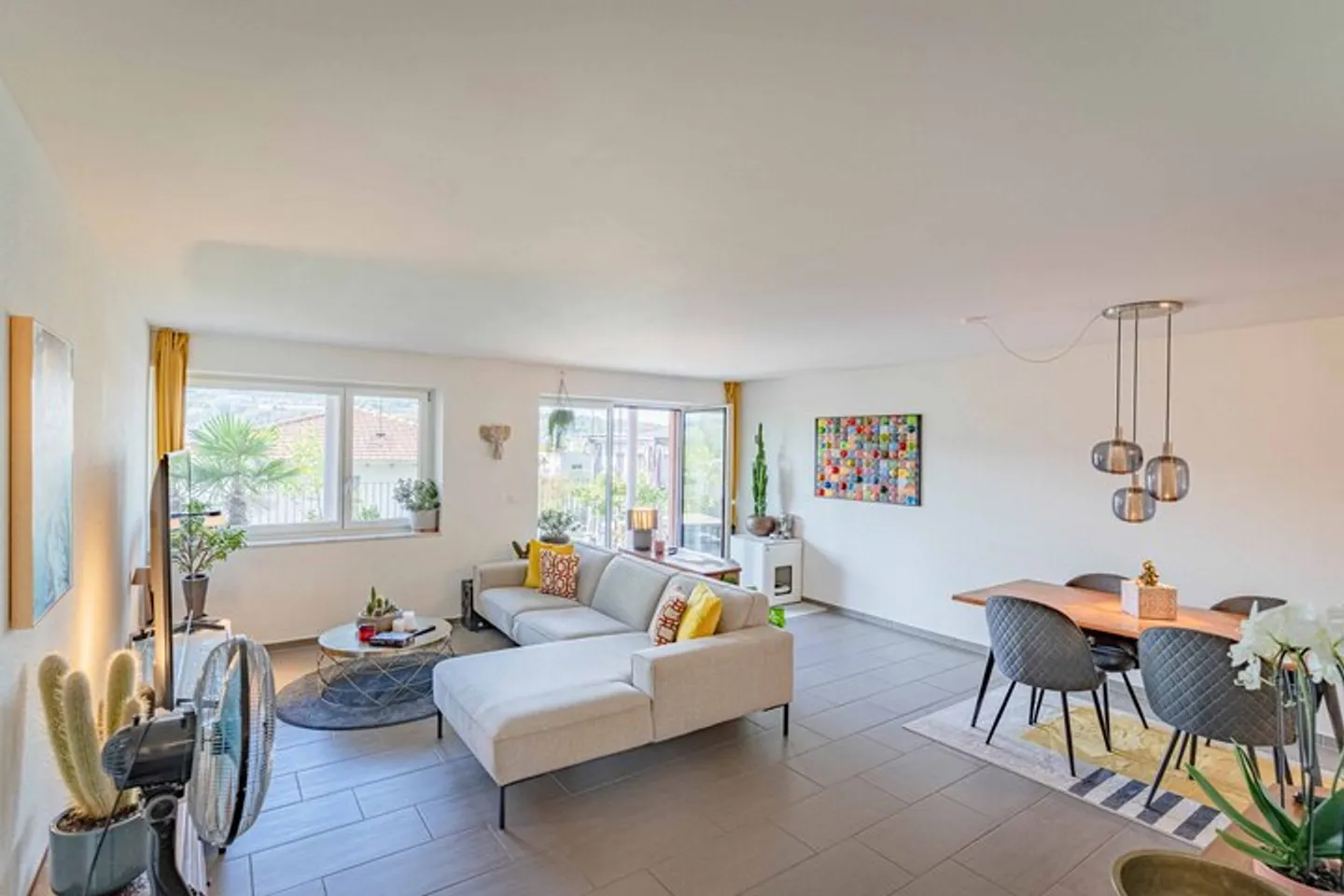 WOHNEN MIT 85 M² TERRASSE NAHE AM HALLWILERSEE - Foto 2 von 8