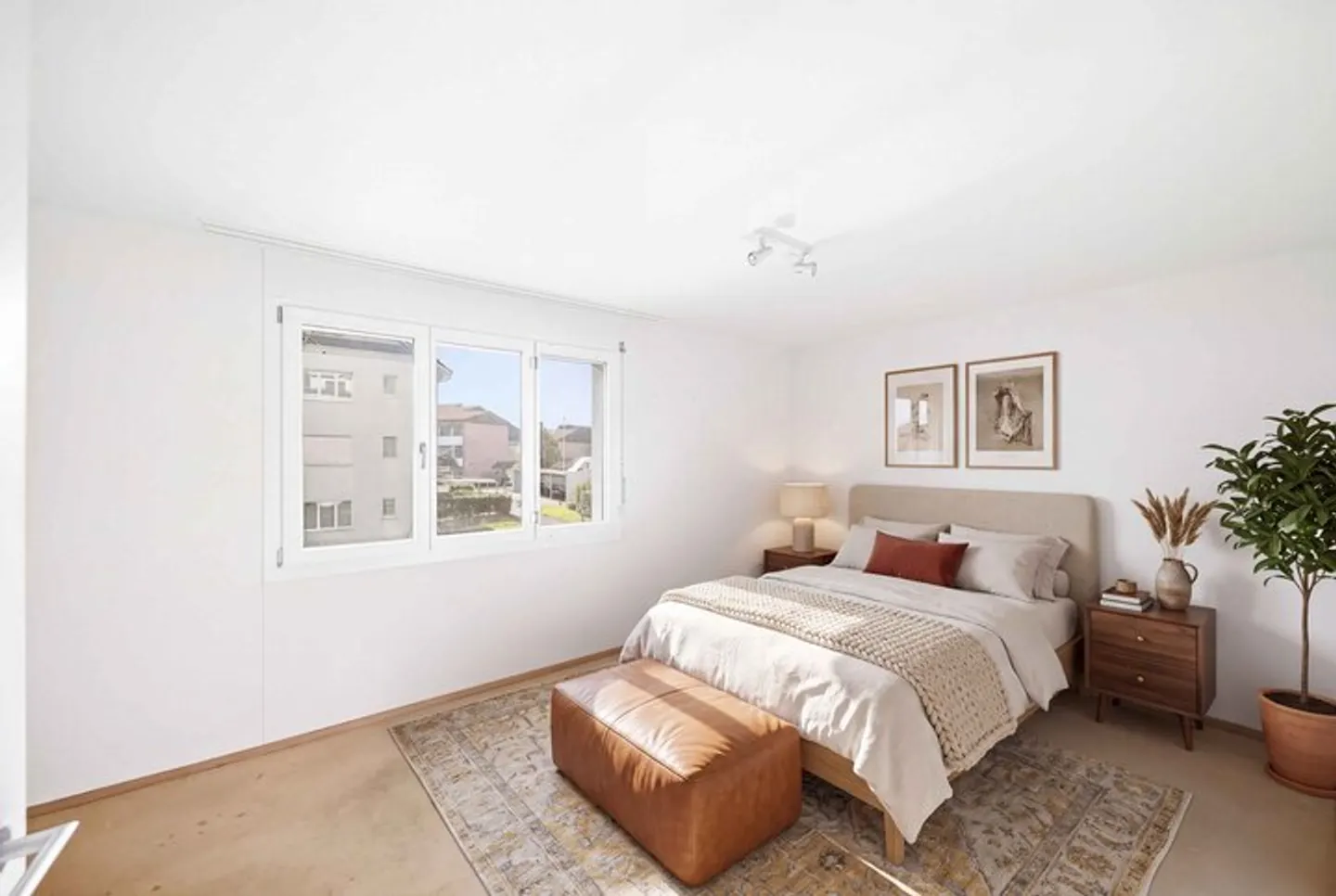 Geräumige Wohnung mit Aussicht - Foto 4 von 8