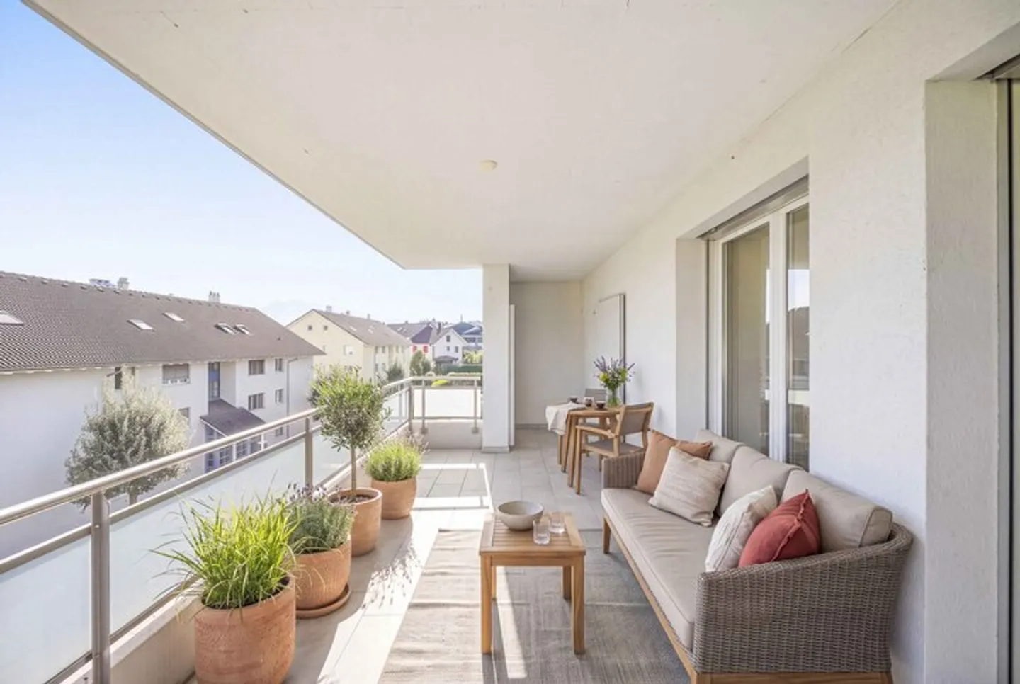 Geräumige Wohnung mit Aussicht - Foto 6 von 8