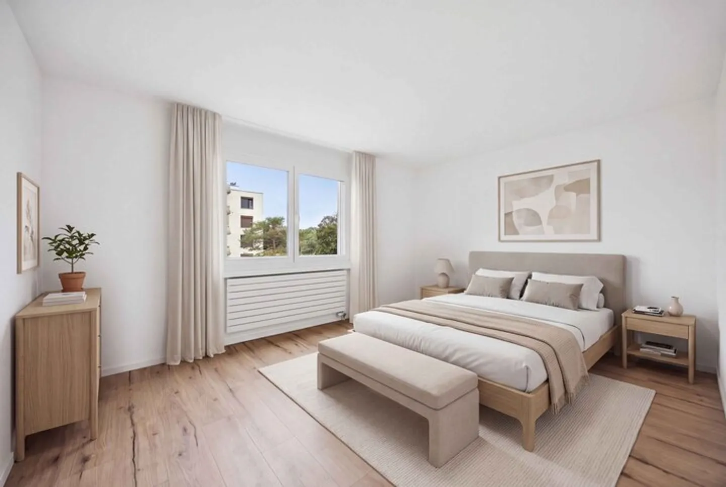 NEUWERTIGE 3.5 ZIMMER EIGENTUMSWOHNUNG AN ATTRAKTIVER LAGE - Foto 3 von 8