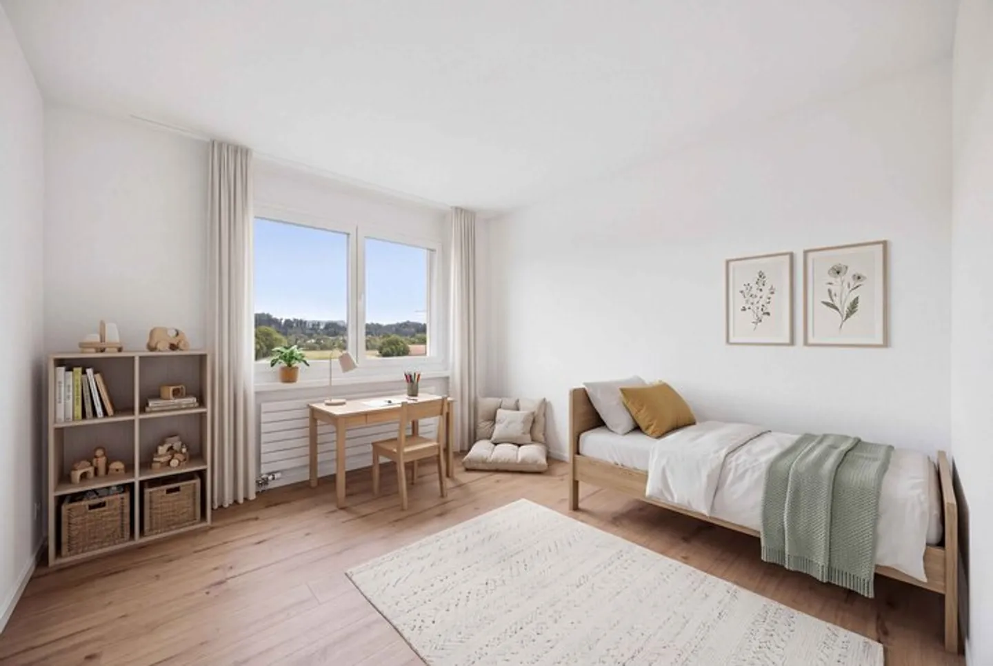 NEUWERTIGE 3.5 ZIMMER EIGENTUMSWOHNUNG AN ATTRAKTIVER LAGE - Foto 5 von 8