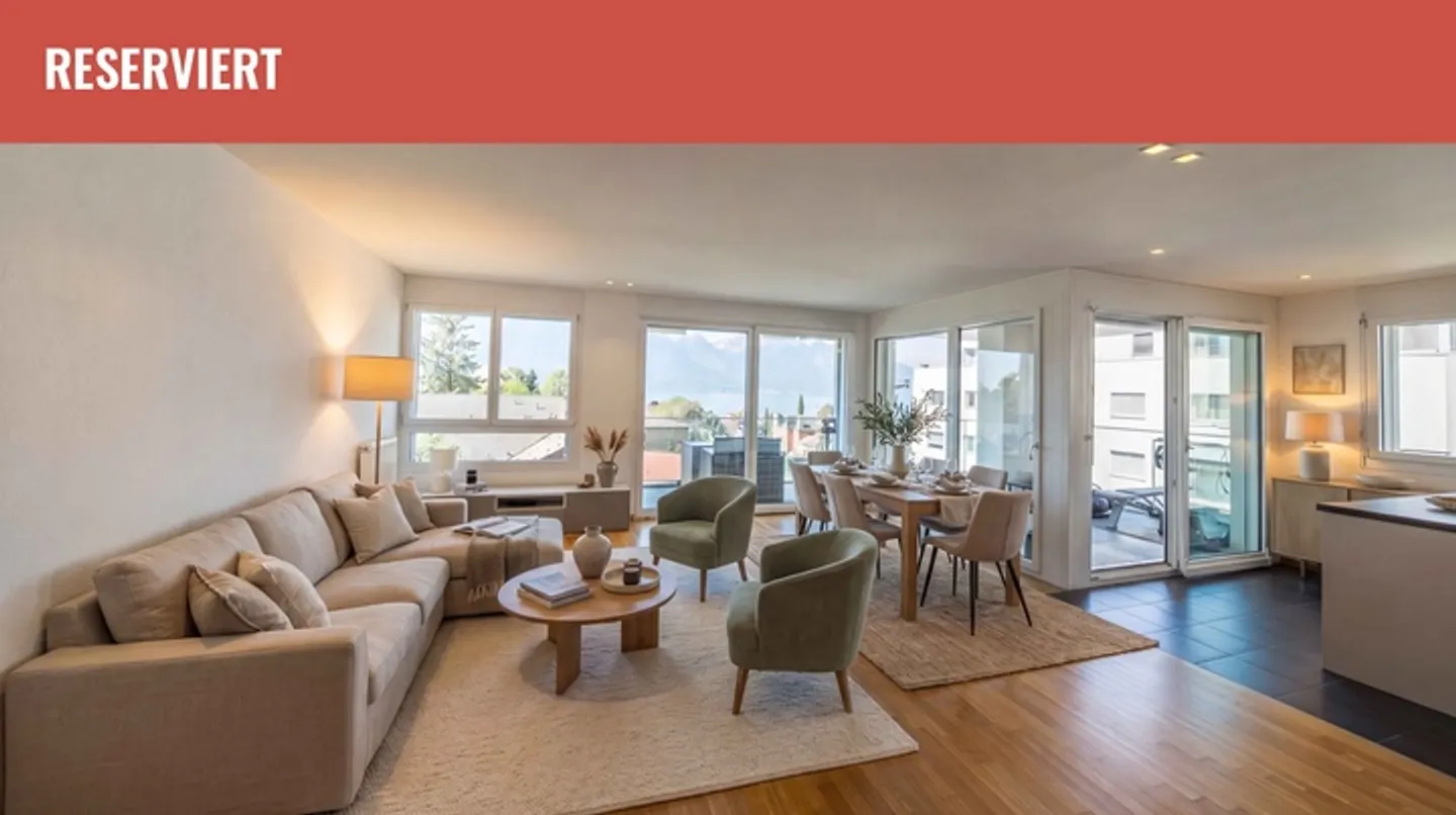 Appartement moderne avec vue sur le lac - Photo 1 sur 8