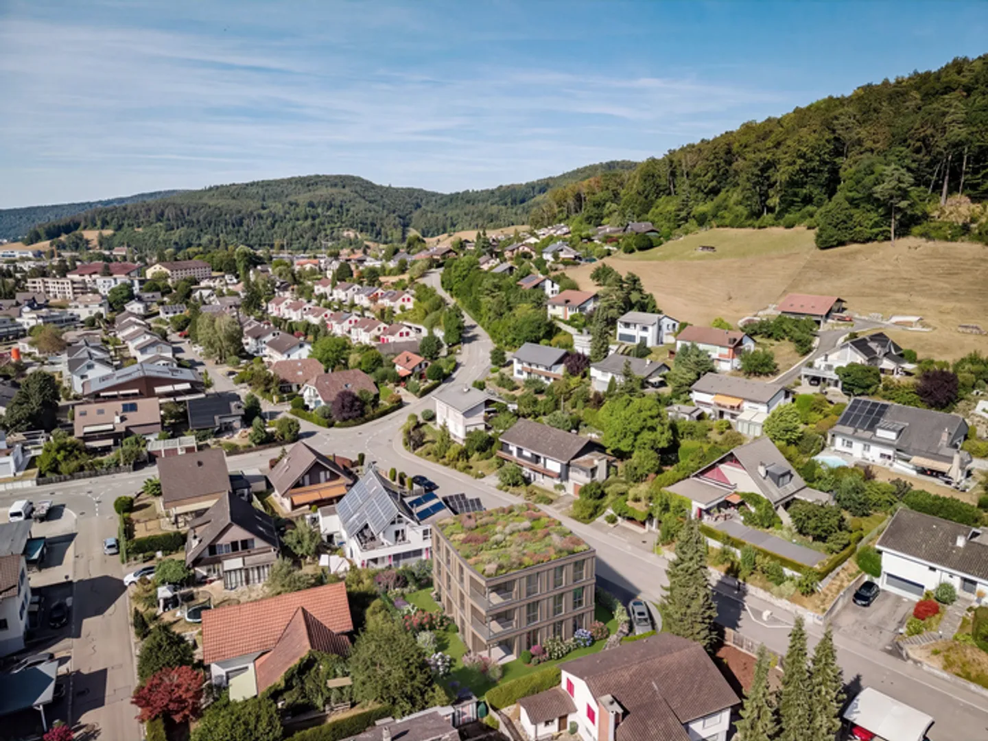 571 m² Terrain à bâtir avec perspective de nouvelle construction attrayante à Bubendorf - Photo 4 sur 8