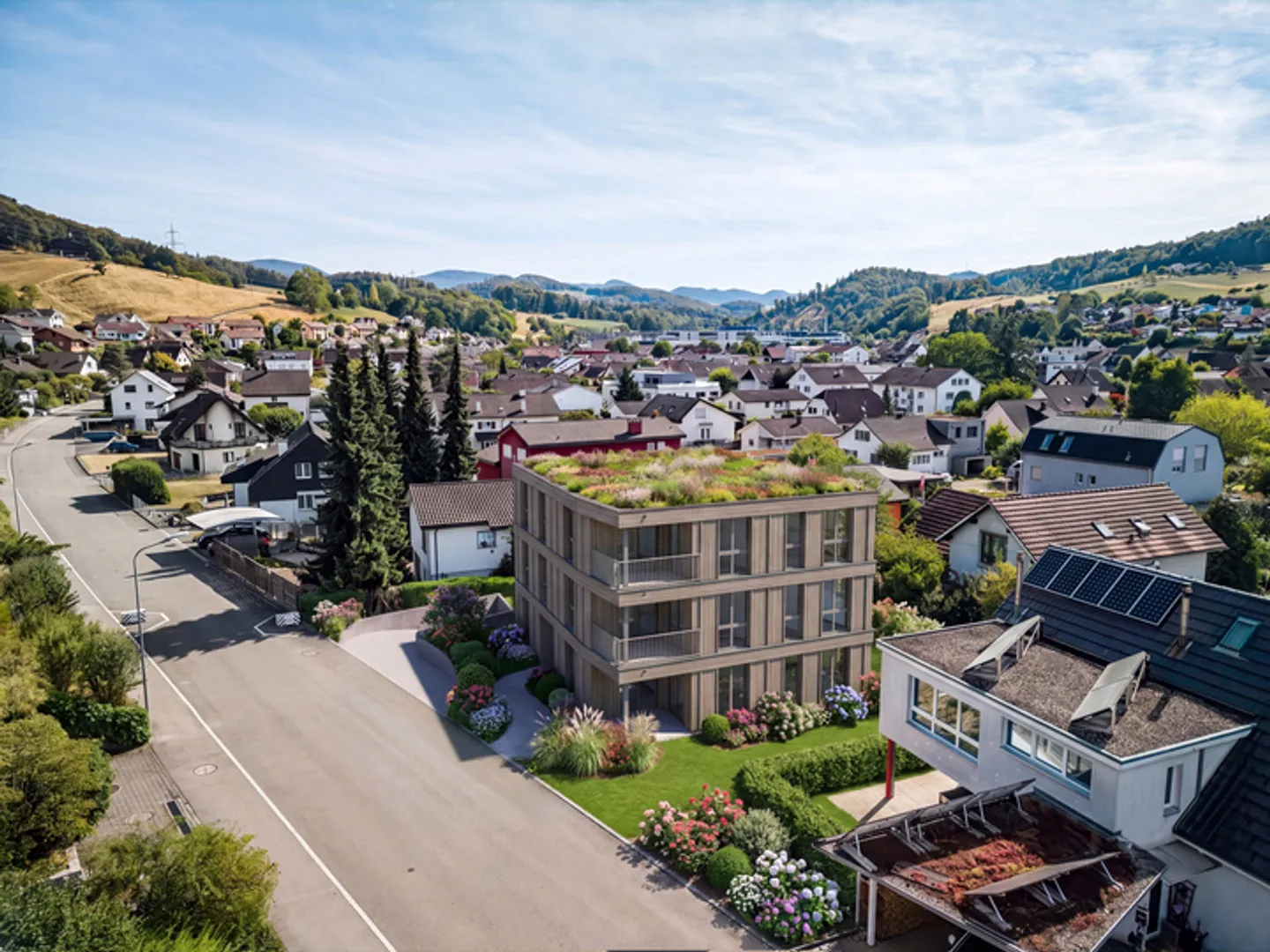 571 m² Terrain à bâtir avec perspective de nouvelle construction attrayante à Bubendorf - Photo 3 sur 8