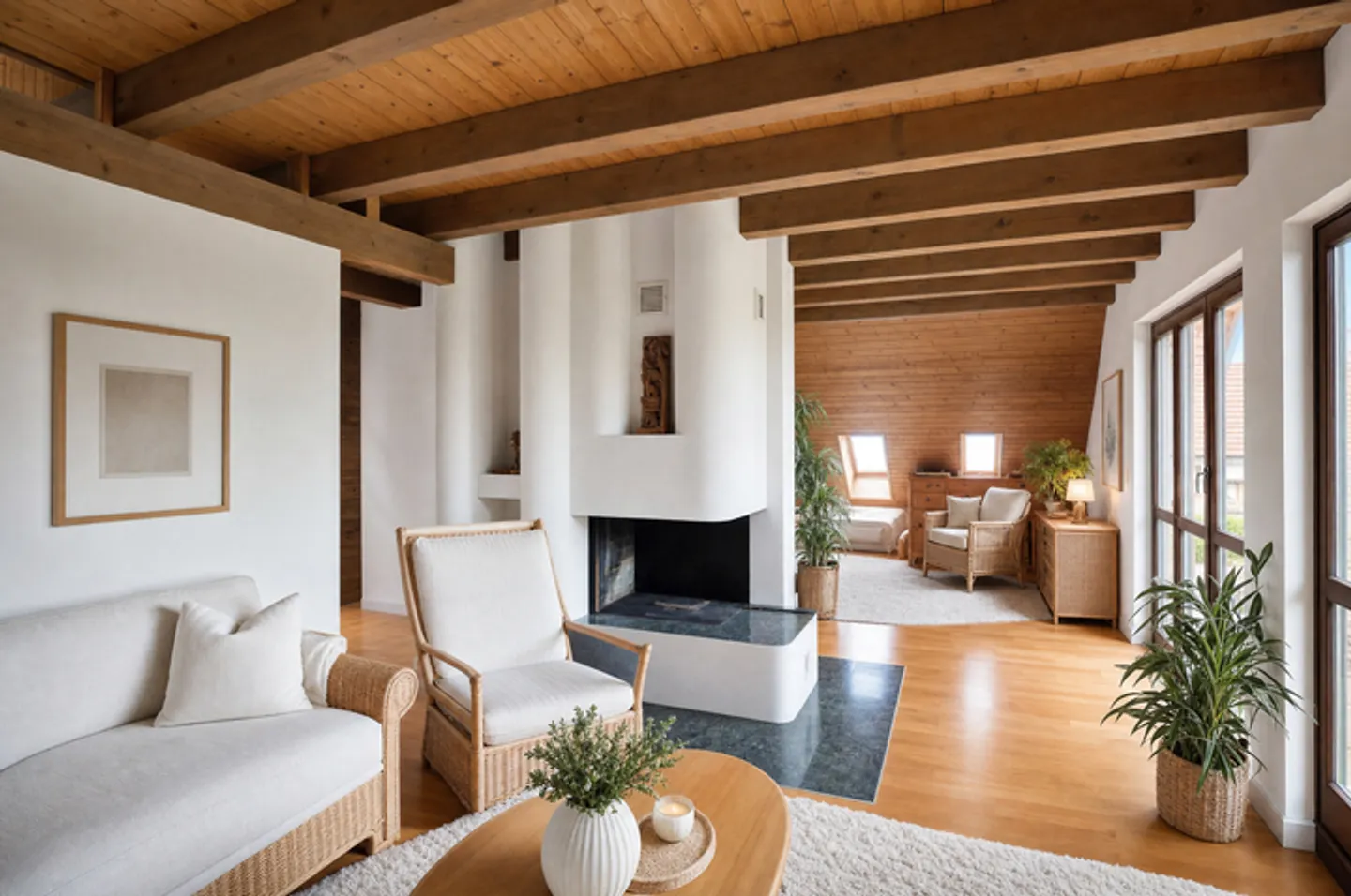 MAISONETTE-IDYLLE MIT WEITBLICK AM ALBIS - Photo 2 sur 8