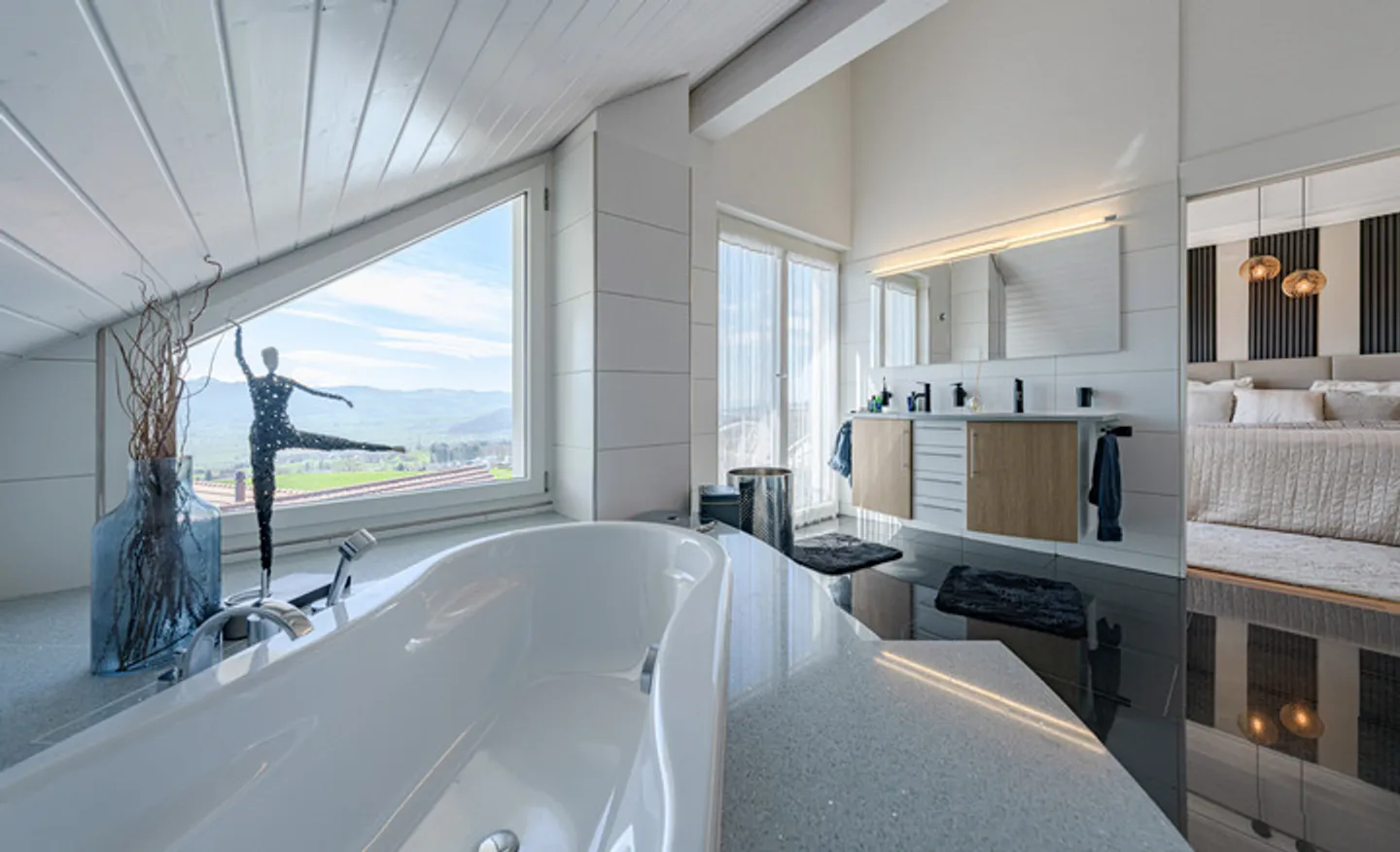 Villa imponente con vista sul lago e sulle Alpi - Foto 5 di 8