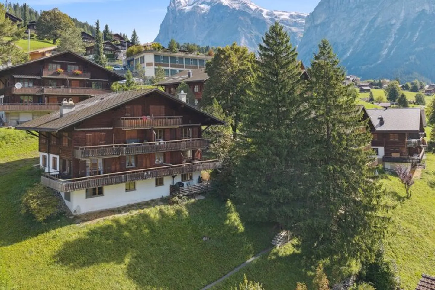 Incantevole appartamento giardino in posizione panoramica a Grindelwald - Foto 7 di 7