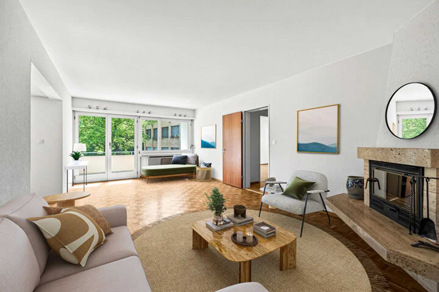 Charmant appartement en propriété avec cheminée et facteur de bien-être - Photo 1 sur 8