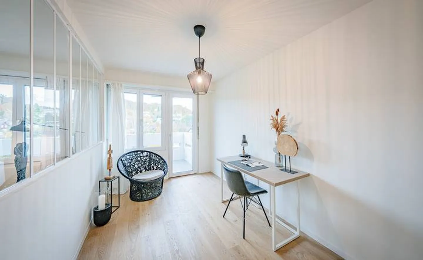 Stylish Living Above the Rooftops of Therwil - Photo 5 of 8