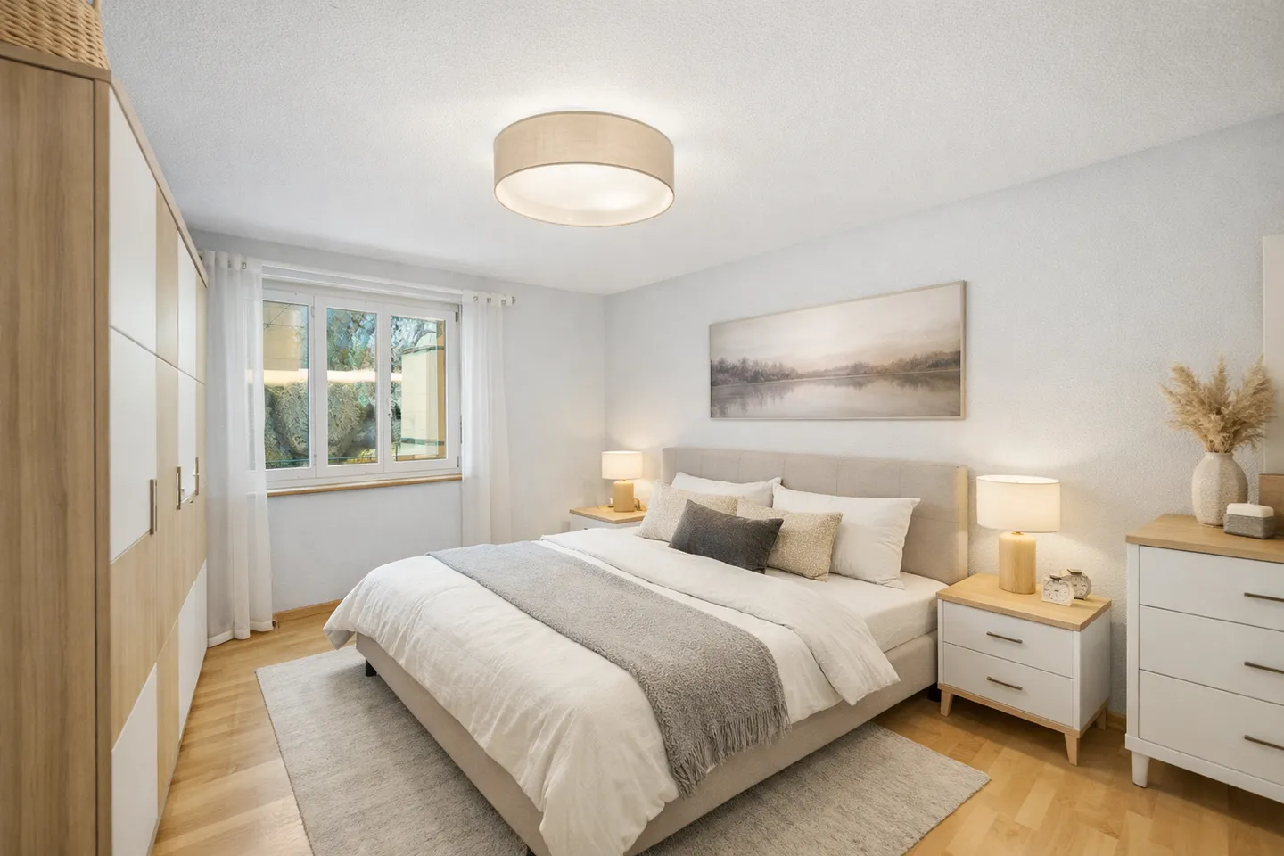 WOHNEN MIT ALPENPANORAMA - 4.5 ZIMMER GARTENWOHNUNG - Photo 2 sur 8