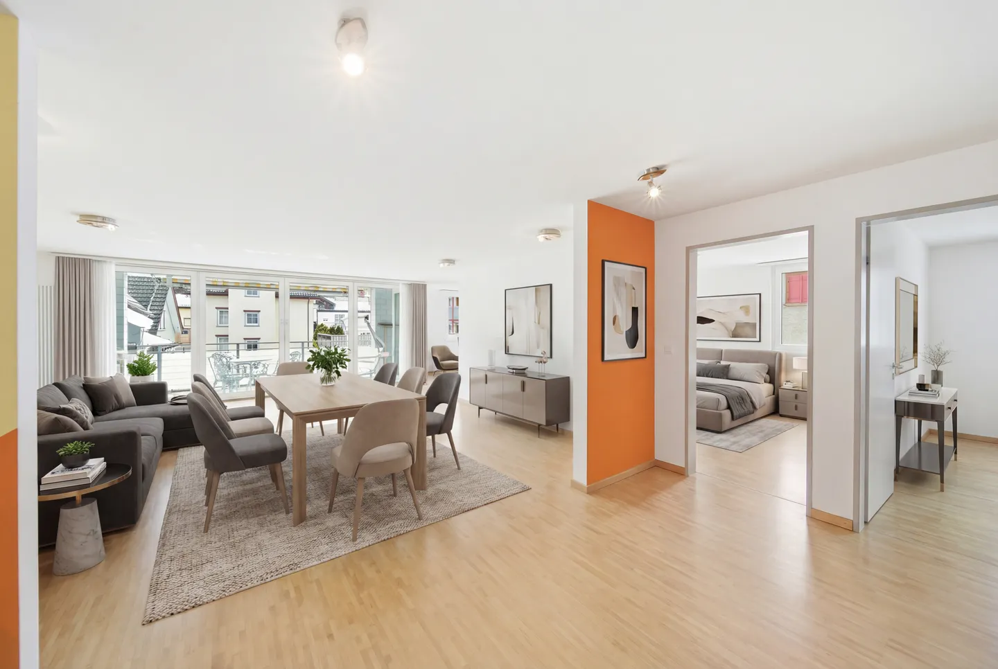 Geräumige Wohnung in Appenzell - Foto 1 von 9