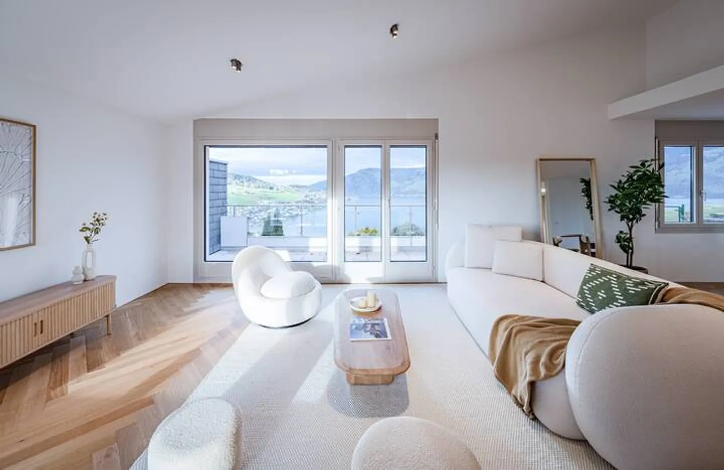 Stilvolle Terrassenwohnung mit Seeblick - Foto 7 von 9