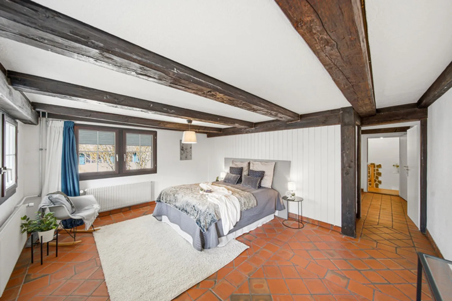 Maison de moulin rénovée avec style de 1880 entre Zurich et Zug - Photo 5 sur 8