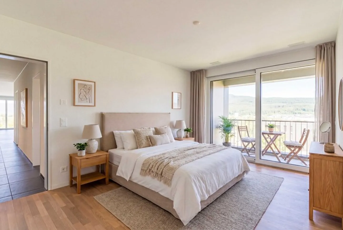 Moderne Wohnung mit Weitblick - Foto 3 von 8