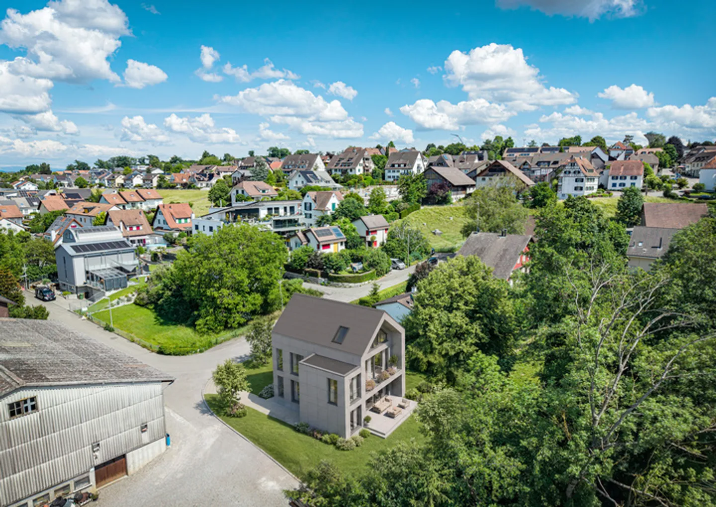 Ruhiges Bauland in Schönenbuch - Foto 3 von 9
