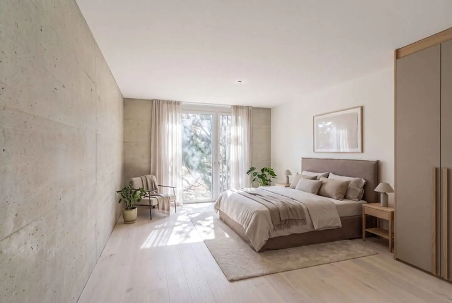 Dernier appartement de 5,5 pièces disponible dans le nouveau bâtiment TRIS - place de parking offerte (valable jusqu'au 10.07.26) - Photo 2 sur 7