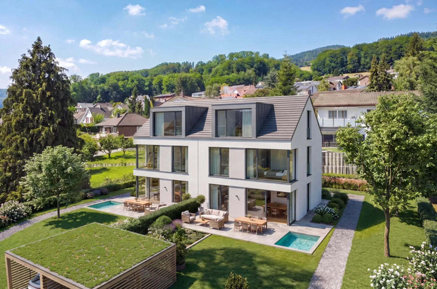 755 m² BUILDING LAND IN BALSTHAL - Photo 2 of 7