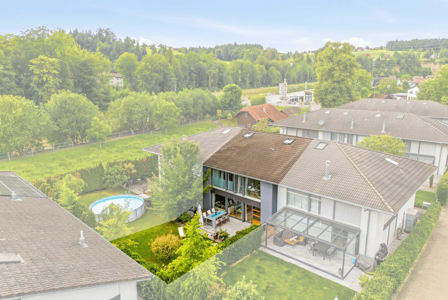 173 m² living space: 6.5 room terraced single-family house on the Kleine Emme - Photo 7 of 8