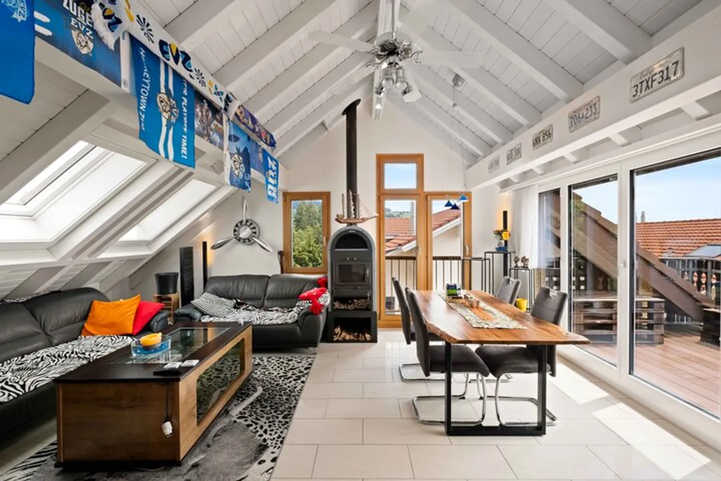 Charmante Wohnung mit Aussicht - Foto 2 von 8
