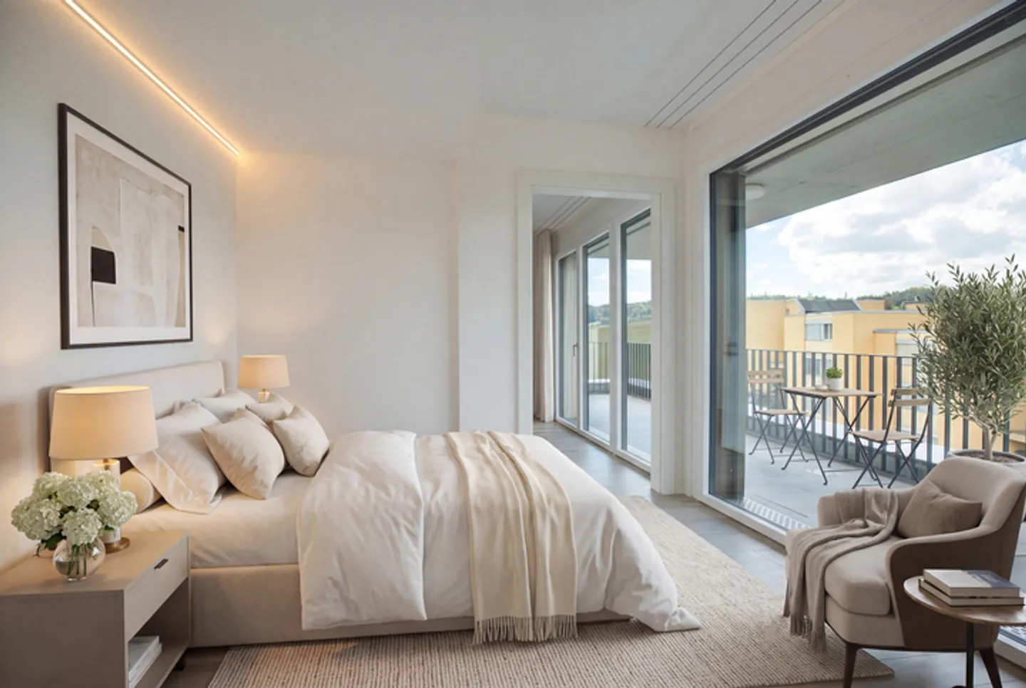 Attico di 148 m² con terrazza di 137 m² e sauna esterna - Foto 5 di 8
